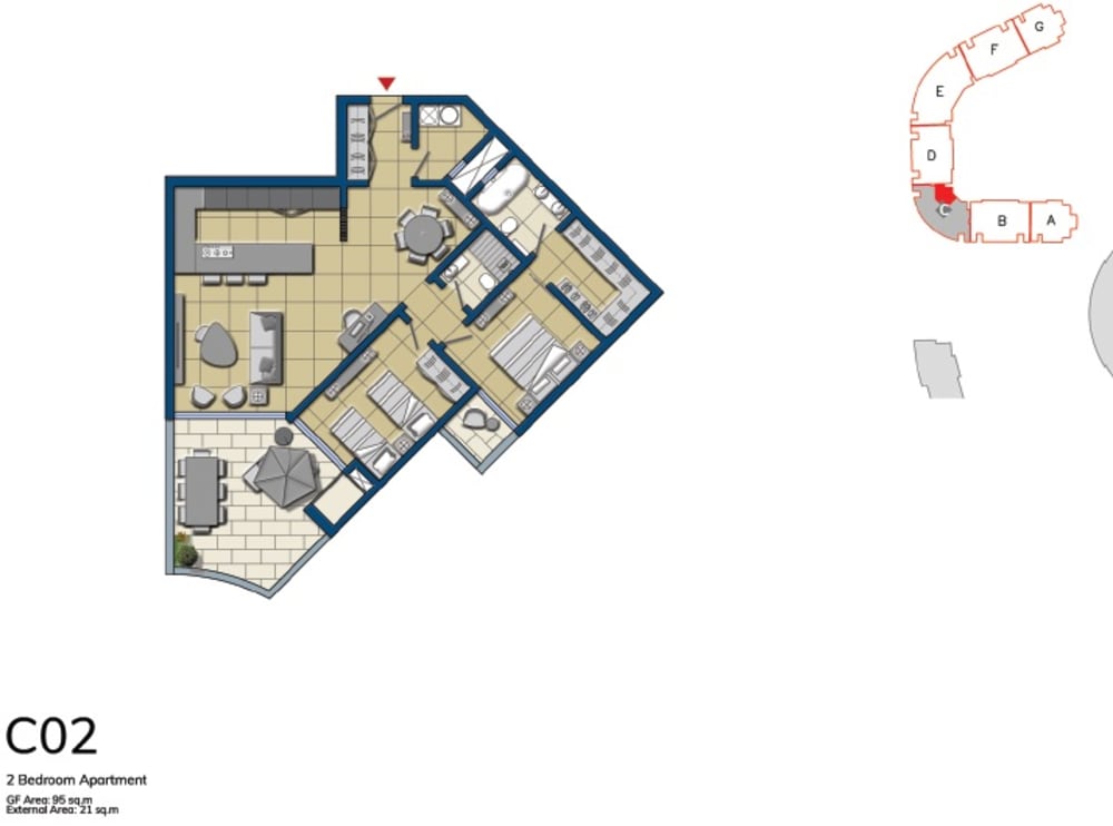 Kalkara Apartment — Kalkara, Malta