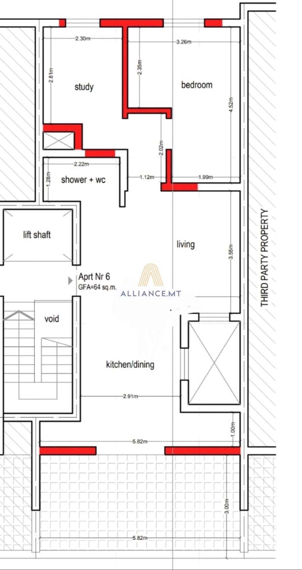 2 Bedroom Penthouse for Sale in Rabat — Rabat, Malta
