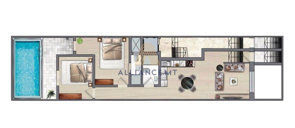 2 Bedroom Maisonette (Ground Floor) for Sale in Mosta — Mosta, Malta