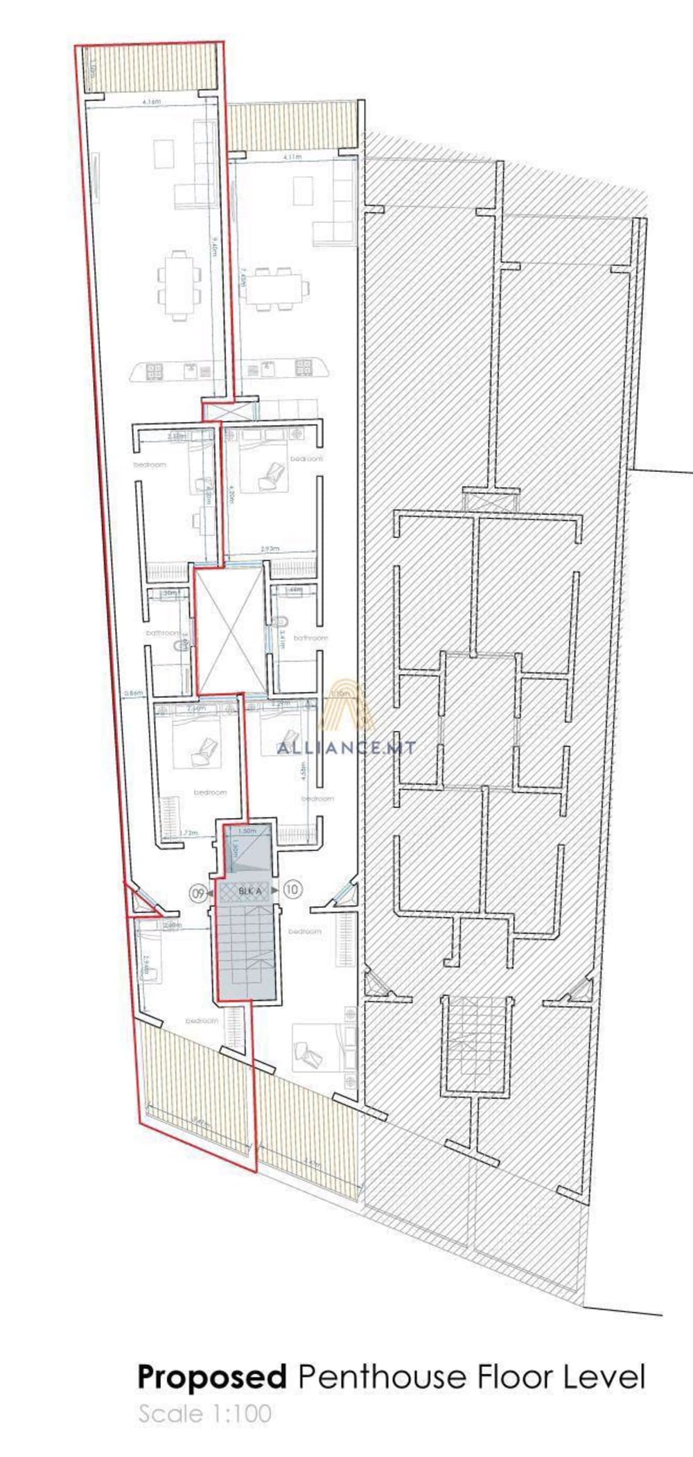 3 Bedroom Penthouse for Sale in Gozo Ghajnsielem — Gozo Ghajnsielem, Malta
