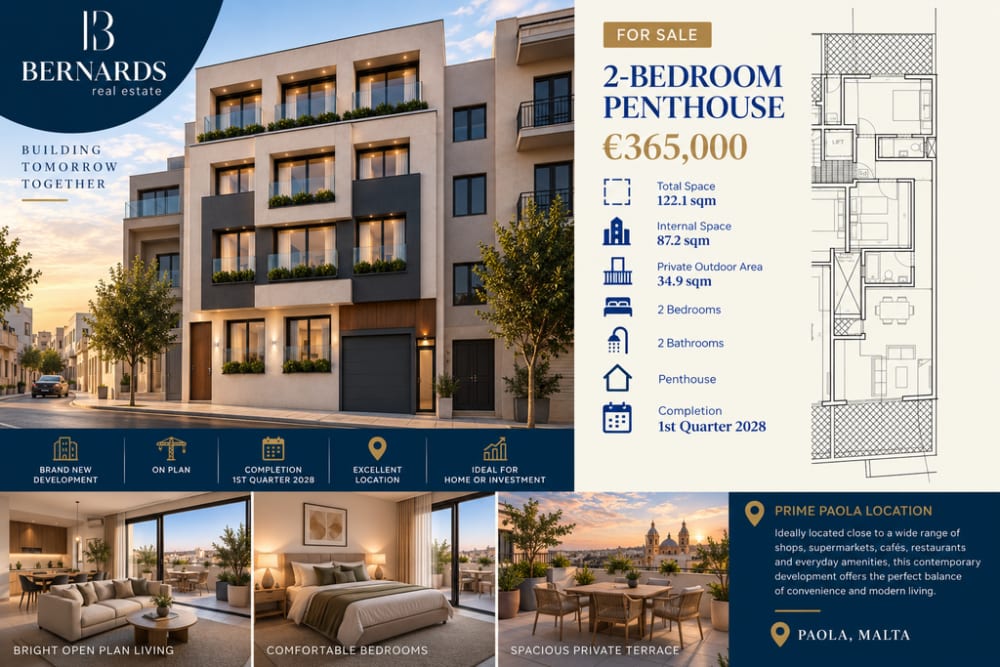 Paola Penthouse — Paola, Malta