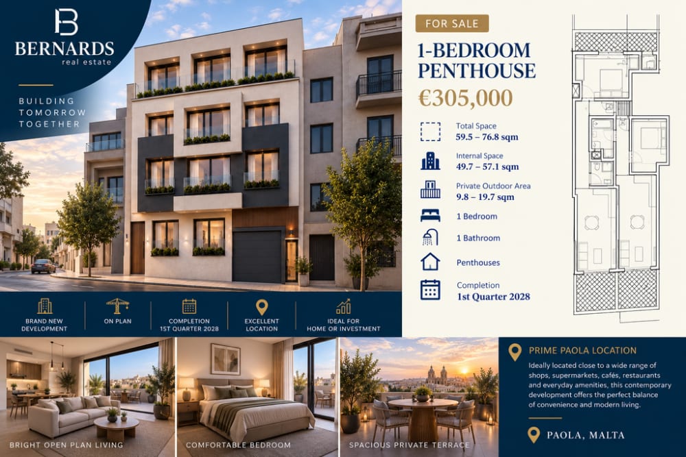 Paola Penthouse — Paola, Malta