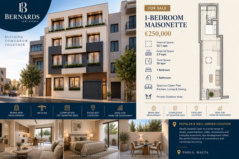 Paola Maisonette — Paola, Malta