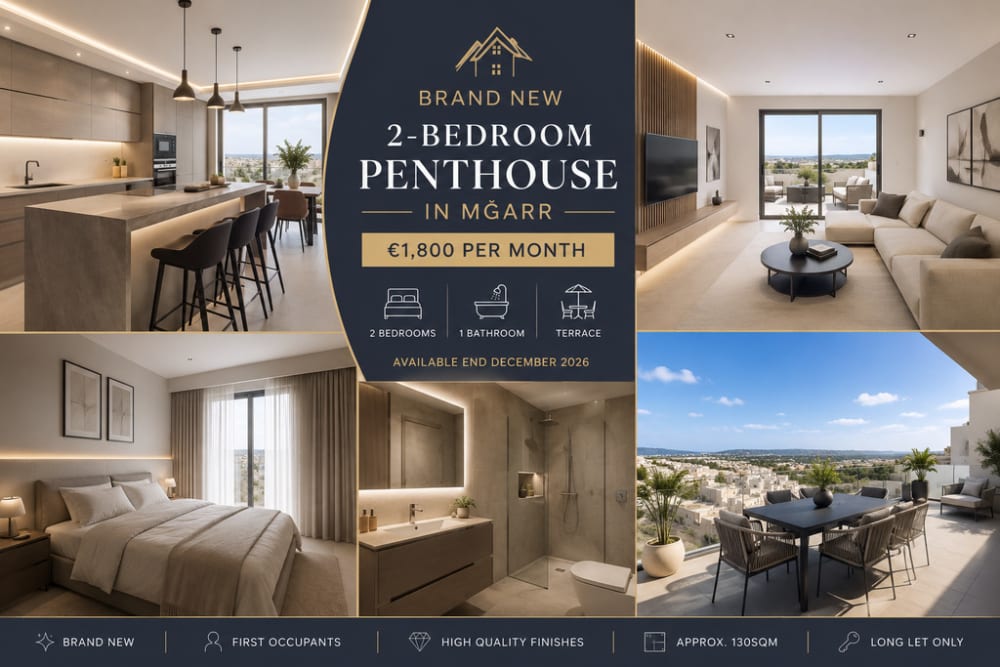 Mgarr Penthouse — Mgarr, Malta