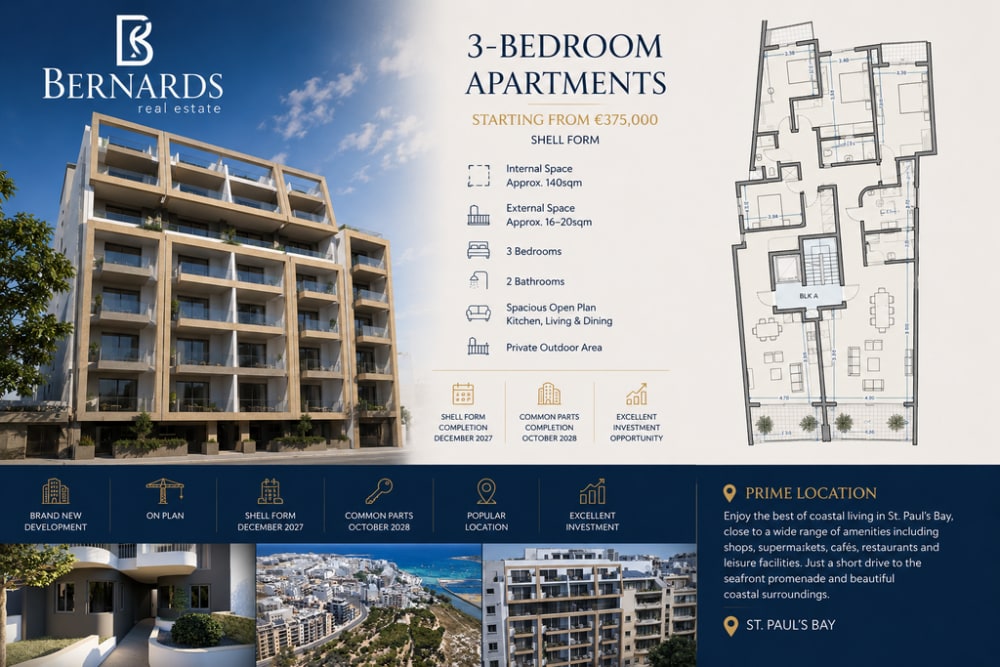 St Pauls Bay Apartment — St Pauls Bay, Malta