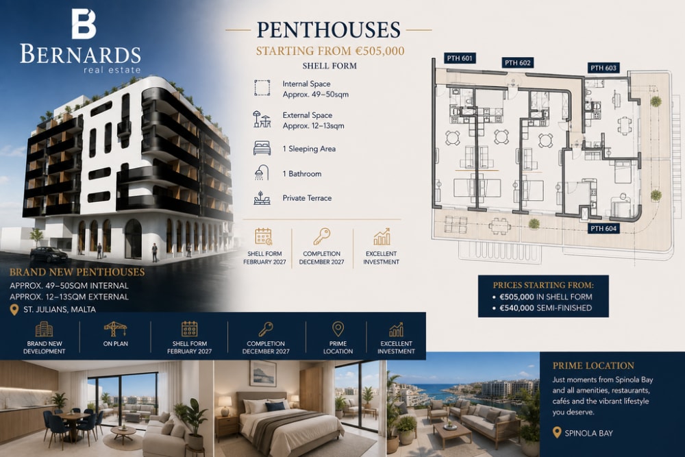 St Julians Penthouse — St Julian's, Malta