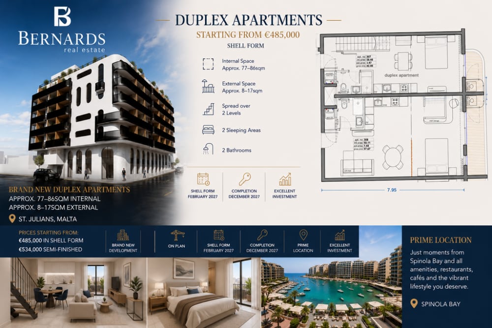 St Julians Apartment — St Julian's, Malta
