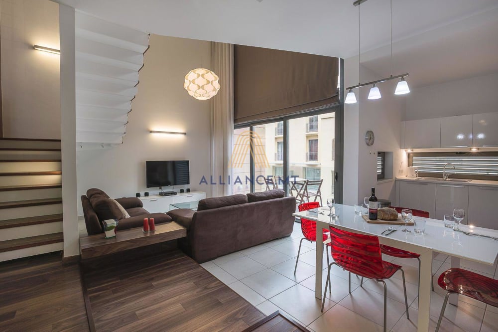 1 Bedroom Apartment (Duplex) for Rent in St Julian's San Giljan — St Julian's San Giljan, Malta
