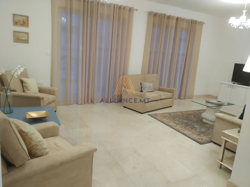 3 Bedroom Apartment for Rent in Sliema — Sliema, Malta