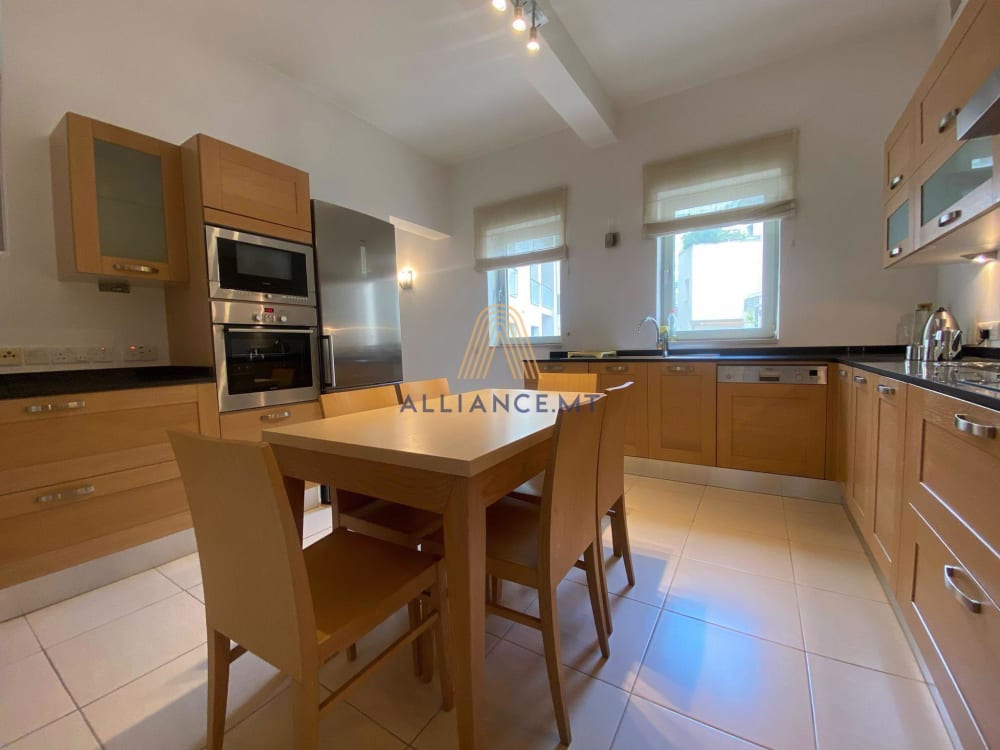 3 Bedroom Apartment (Duplex) for Rent in Sliema — Sliema, Malta