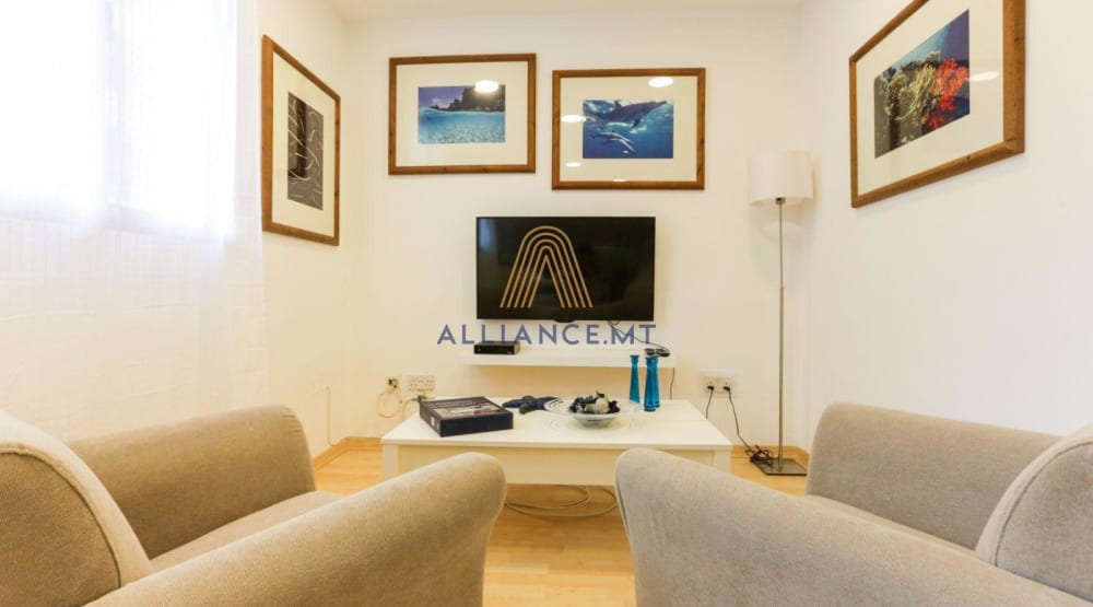 2 Bedroom Apartment for Rent in Sliema — Sliema, Malta