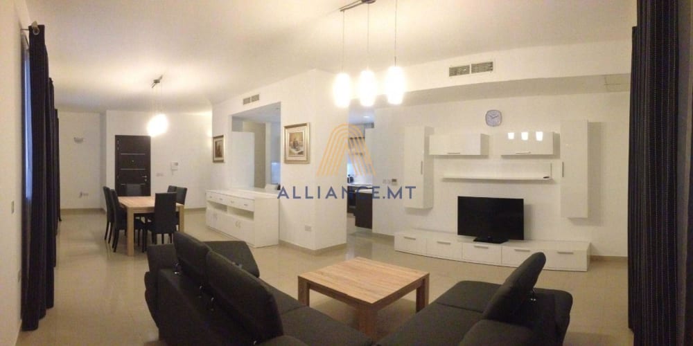 3 Bedroom Apartment for Rent in Sliema — Sliema, Malta