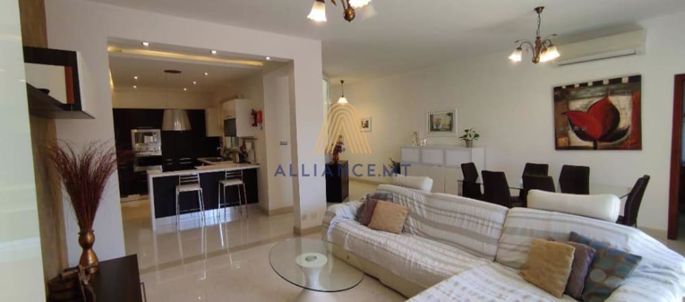 3 Bedroom Apartment for Rent in Msida — Msida, Malta