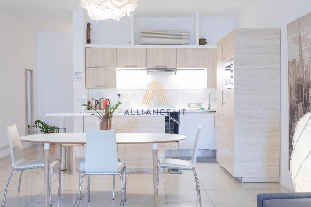 2 Bedroom Maisonette (Ground Floor) for Rent in Swieqi — Swieqi, Malta