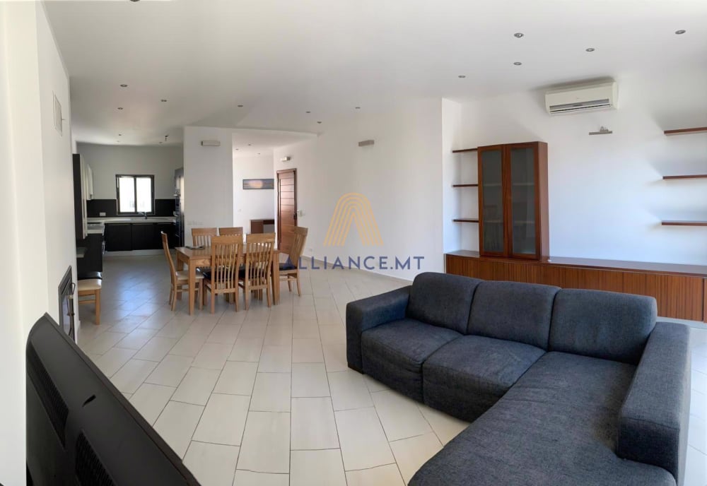 3 Bedroom Apartment (Block) for Rent in Sliema — Sliema, Malta