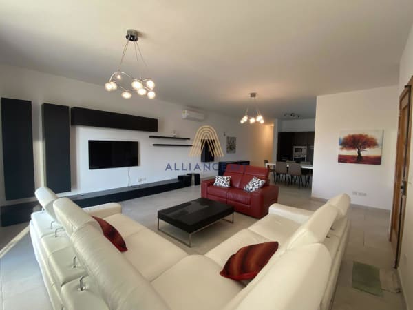 3 Bedroom Apartment for Rent in Attard — Attard, Malta