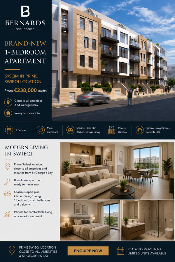 Swieqi Apartment — Swieqi, Malta