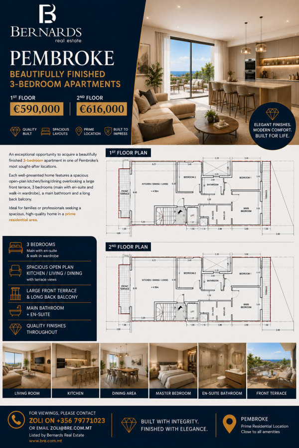 Pembroke Block of Apartments (Res) — Pembroke, Malta