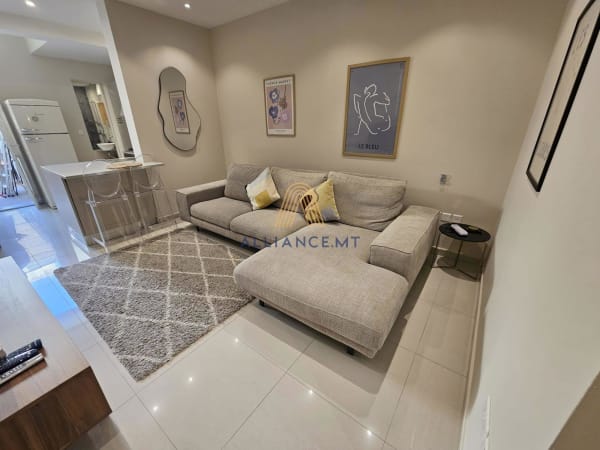 1 Bedroom Maisonette (Ground Floor) for Rent in Sliema — Sliema, Malta