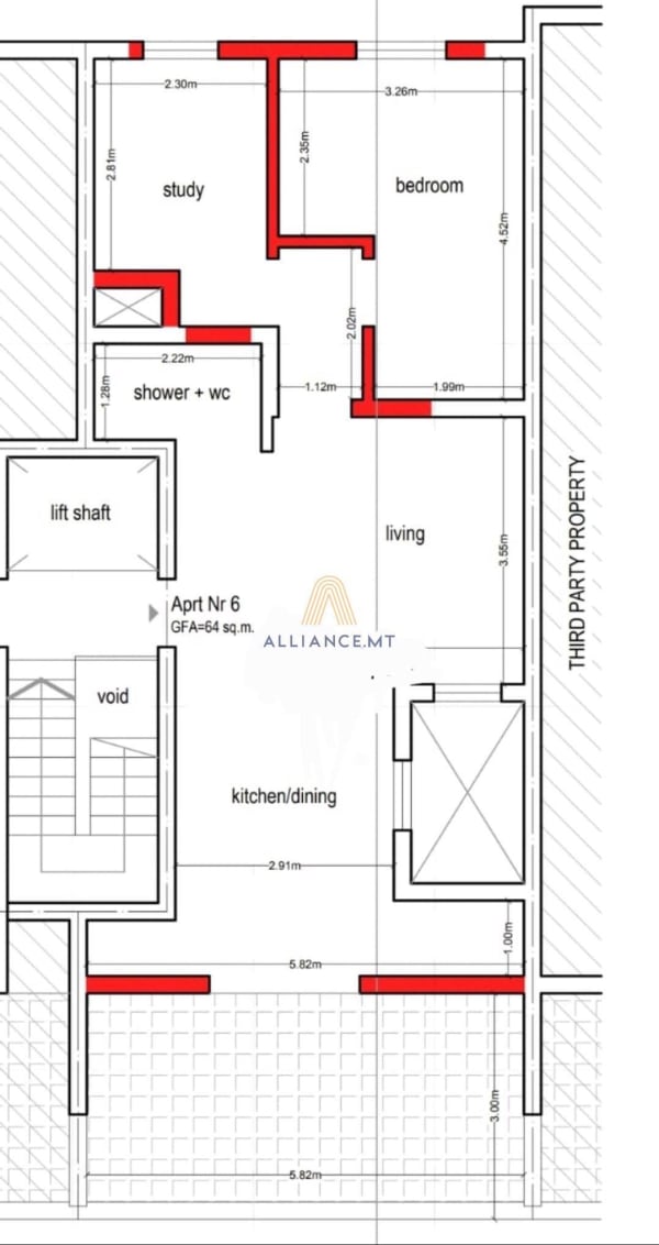 2 Bedroom Penthouse for Sale in Rabat — Rabat, Malta