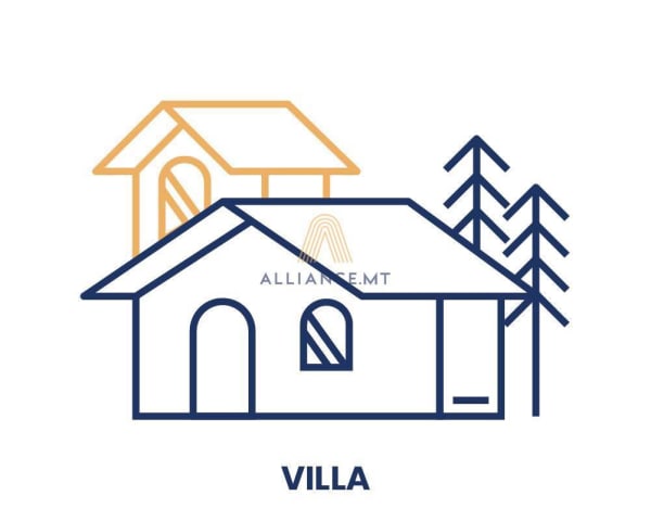 4 Bedroom Villa Semi-Detached for Sale in San Gwann — San Gwann, Malta
