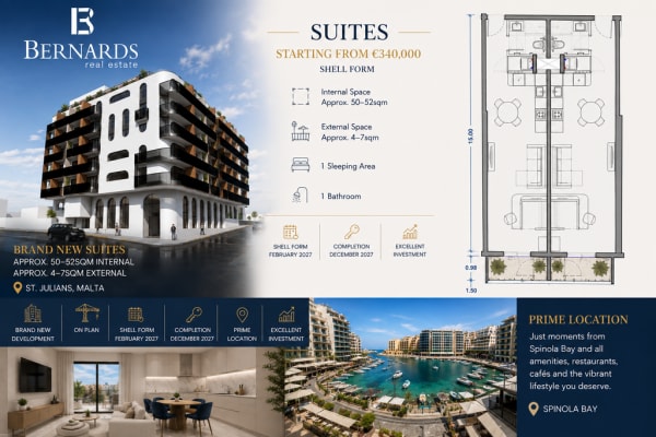 St Julians Apartment — St Julian's, Malta