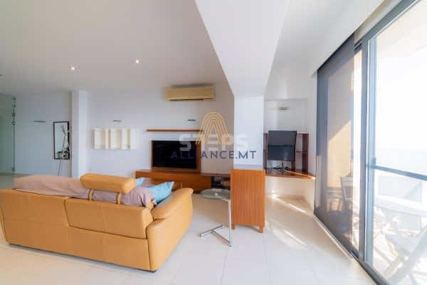3 Bedroom Apartment for Rent in Sliema — Sliema, Malta
