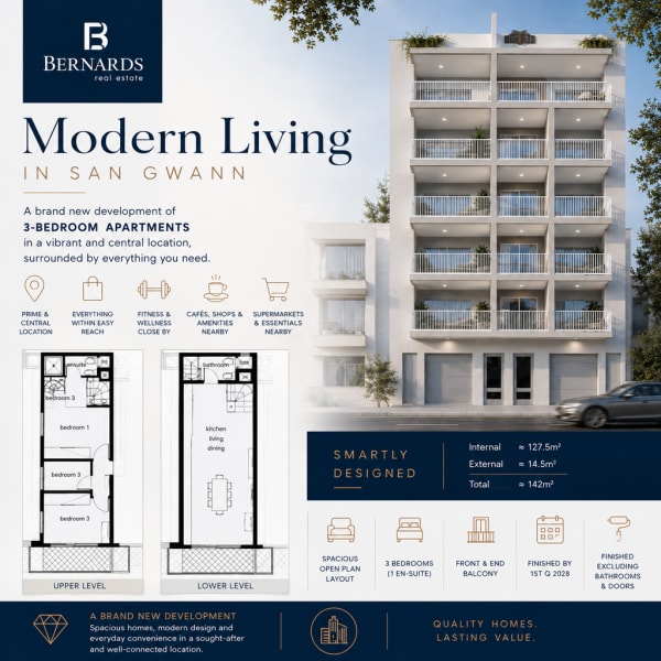 San Gwann Apartment — San Gwann, Malta