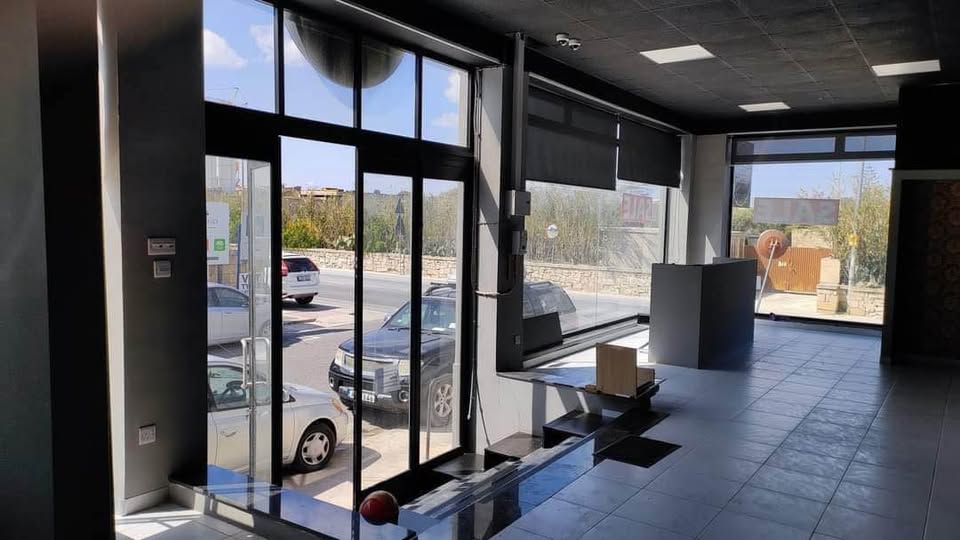 Bright Corner 100 sqm Commercial Showroom with Excellent Visibility in Zurrieq