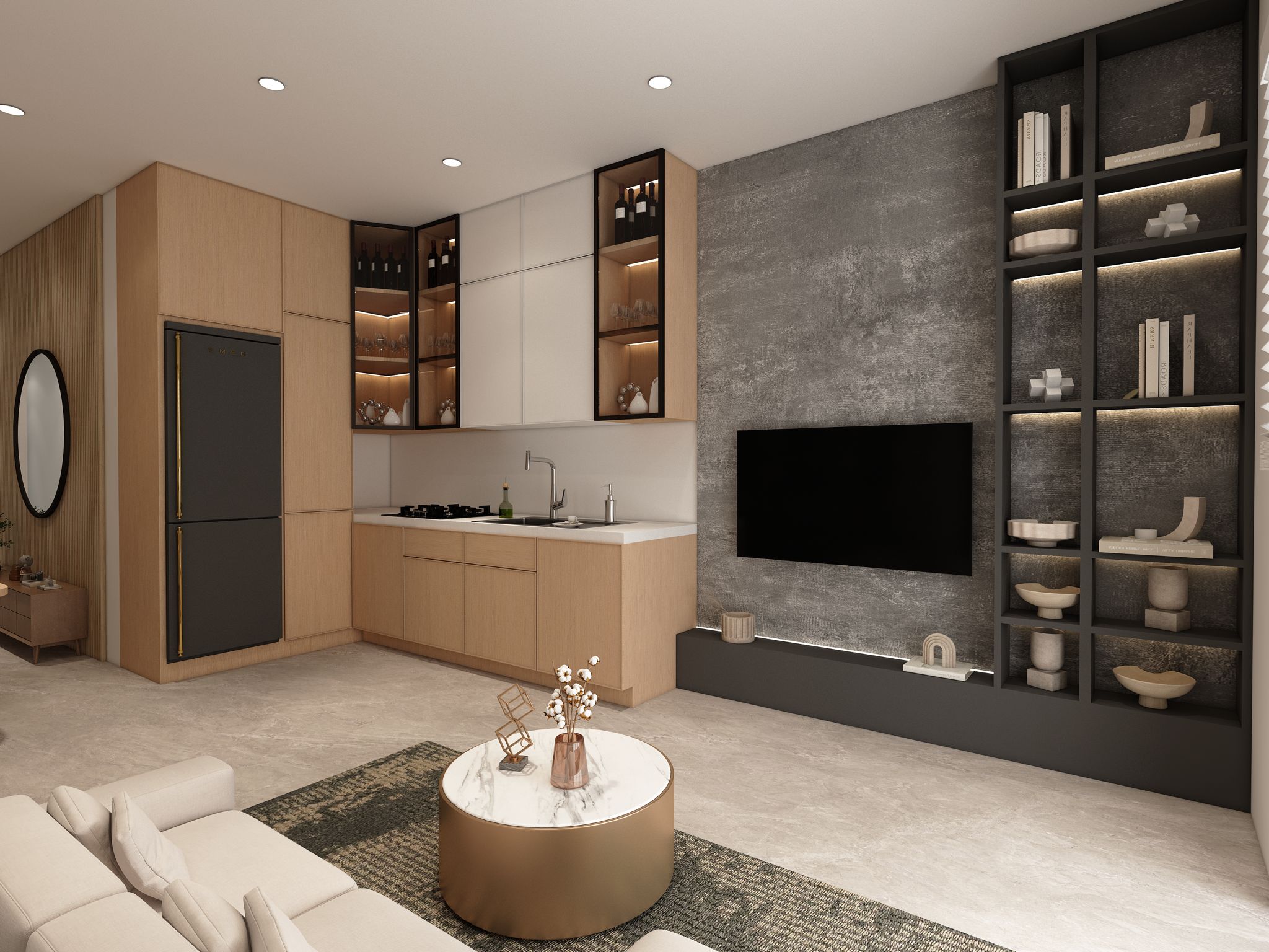Modern and Newly Built 2-Bedroom Apartment with A Balcony in Gzira — photo 3