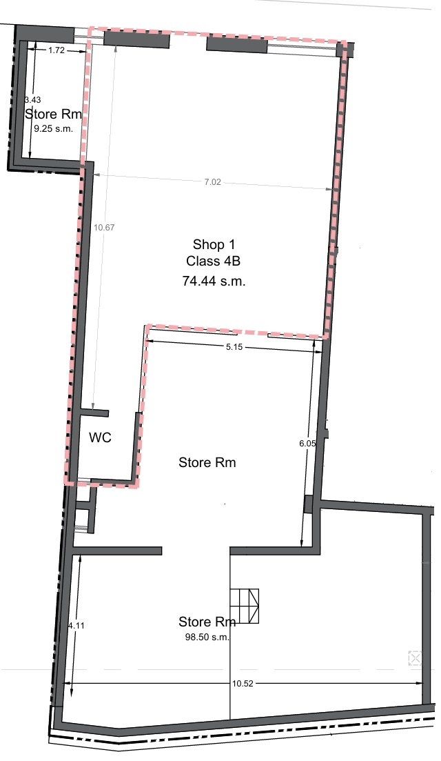 Spacious Well-Located 173.90 sqm Shop in Balzan – €442,000