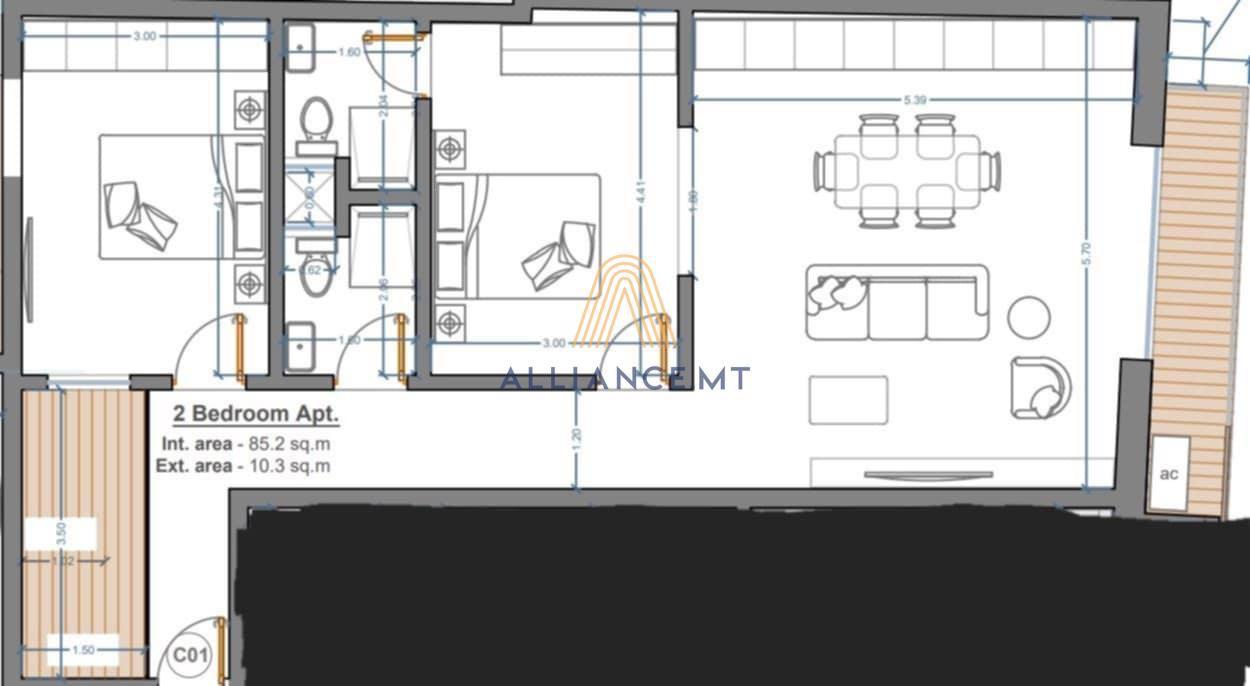 2 Bedroom Apartment for Sale in Birkirkara [SAPT637696]