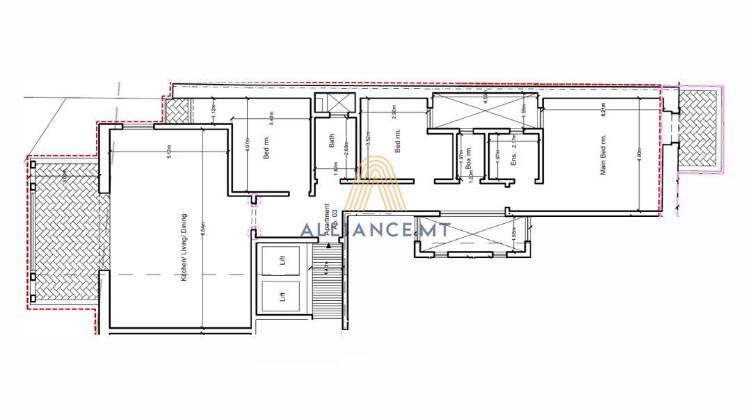 3 Bedroom Apartment for Sale in St Julian's San Giljan [SAPT655896]