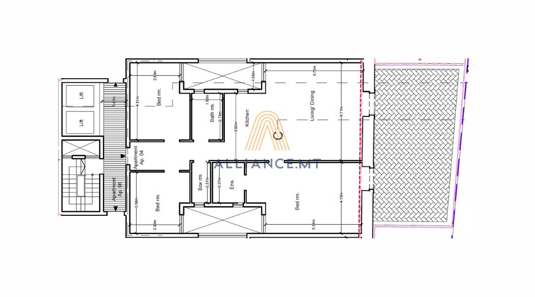 3 Bedroom Apartment for Sale in St Julian's San Giljan [SAPT655900]