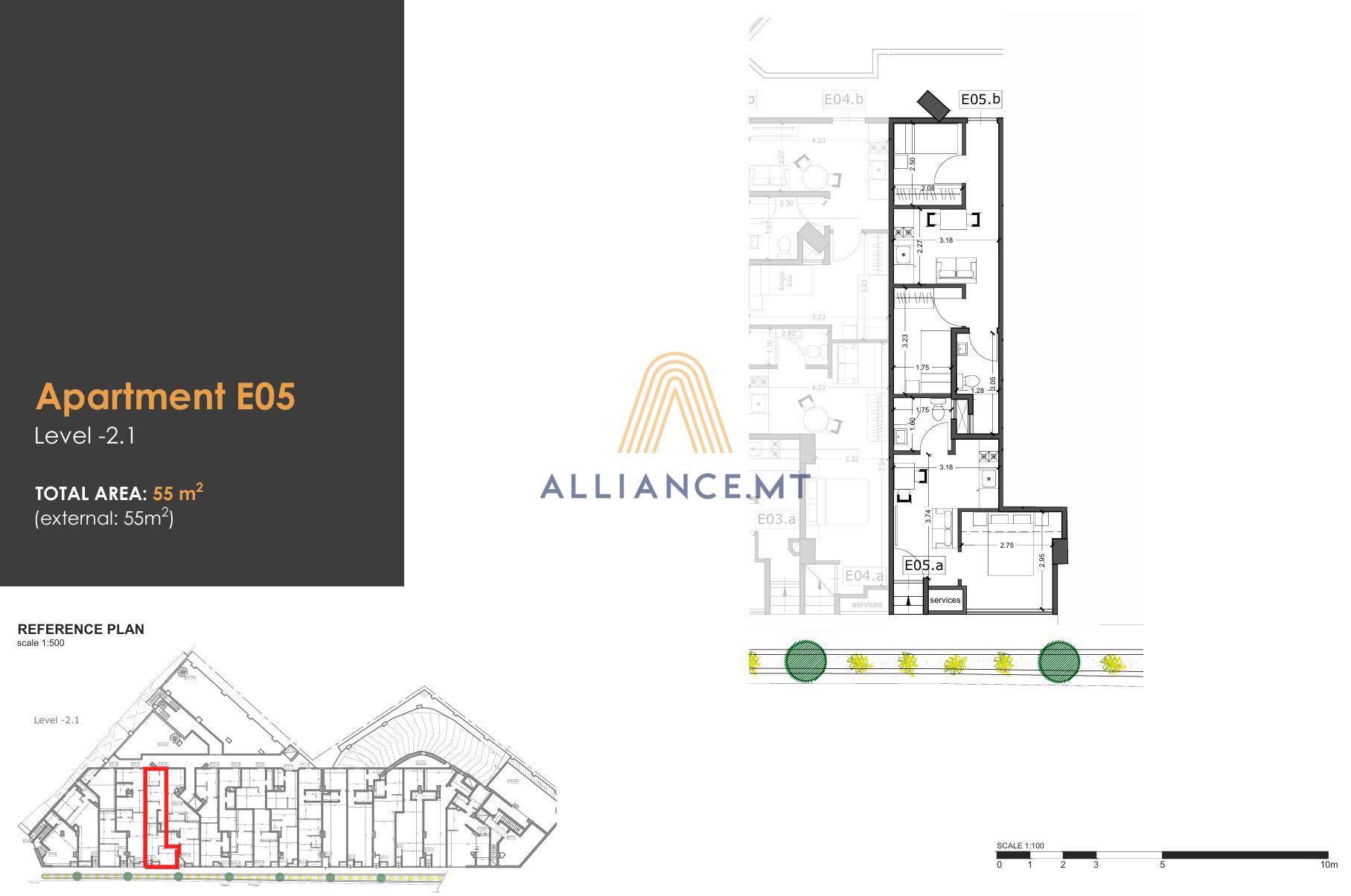 1 Bedroom Maisonette (Studio) for Sale in Msida [SMST660310]