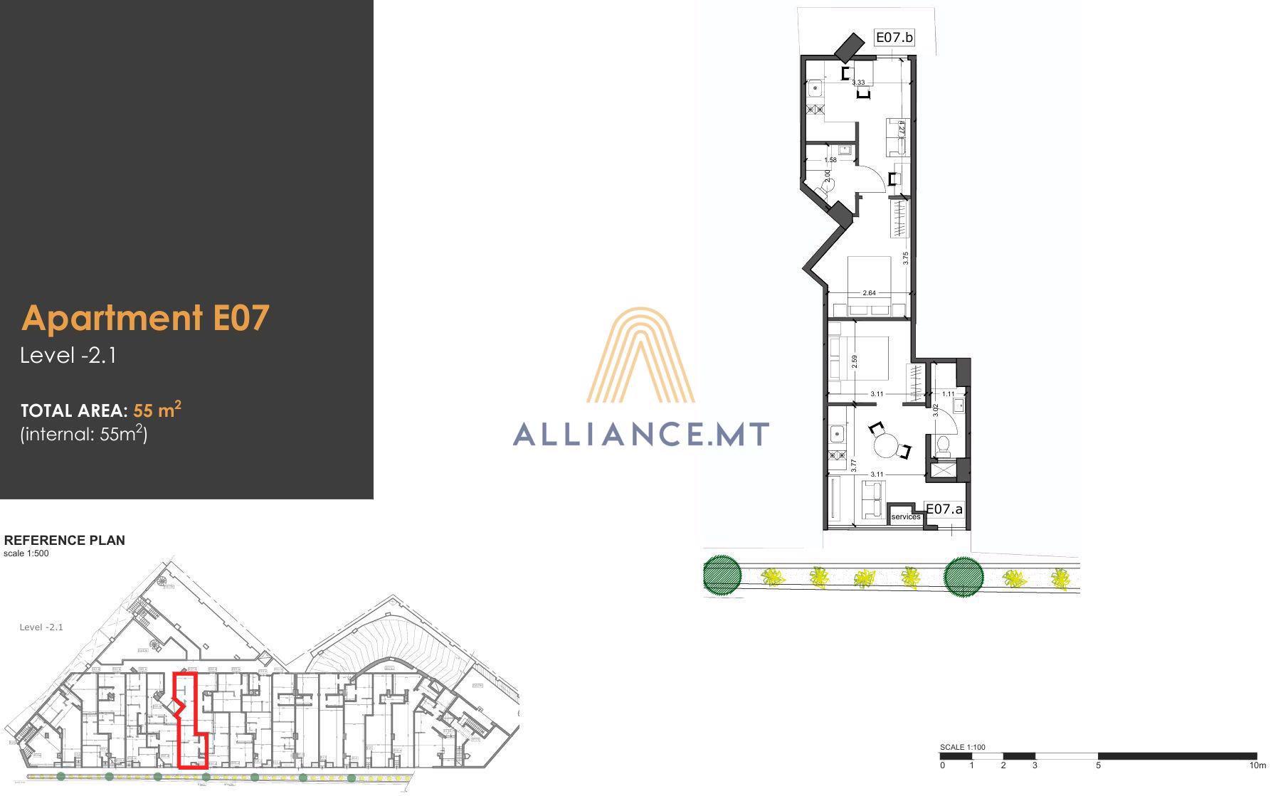 1 Bedroom Maisonette (Studio) for Sale in Msida [SMST660314]