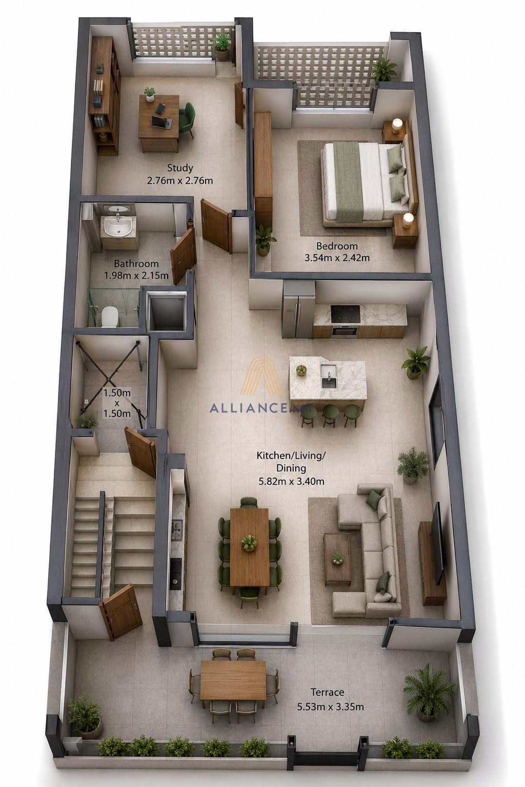 1 Bedroom Penthouse for Sale in Birkirkara [SPTH667283]