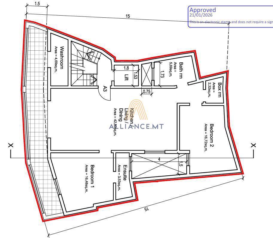 2 Bedroom Apartment for Sale in Siggiewi [SAPT664668]