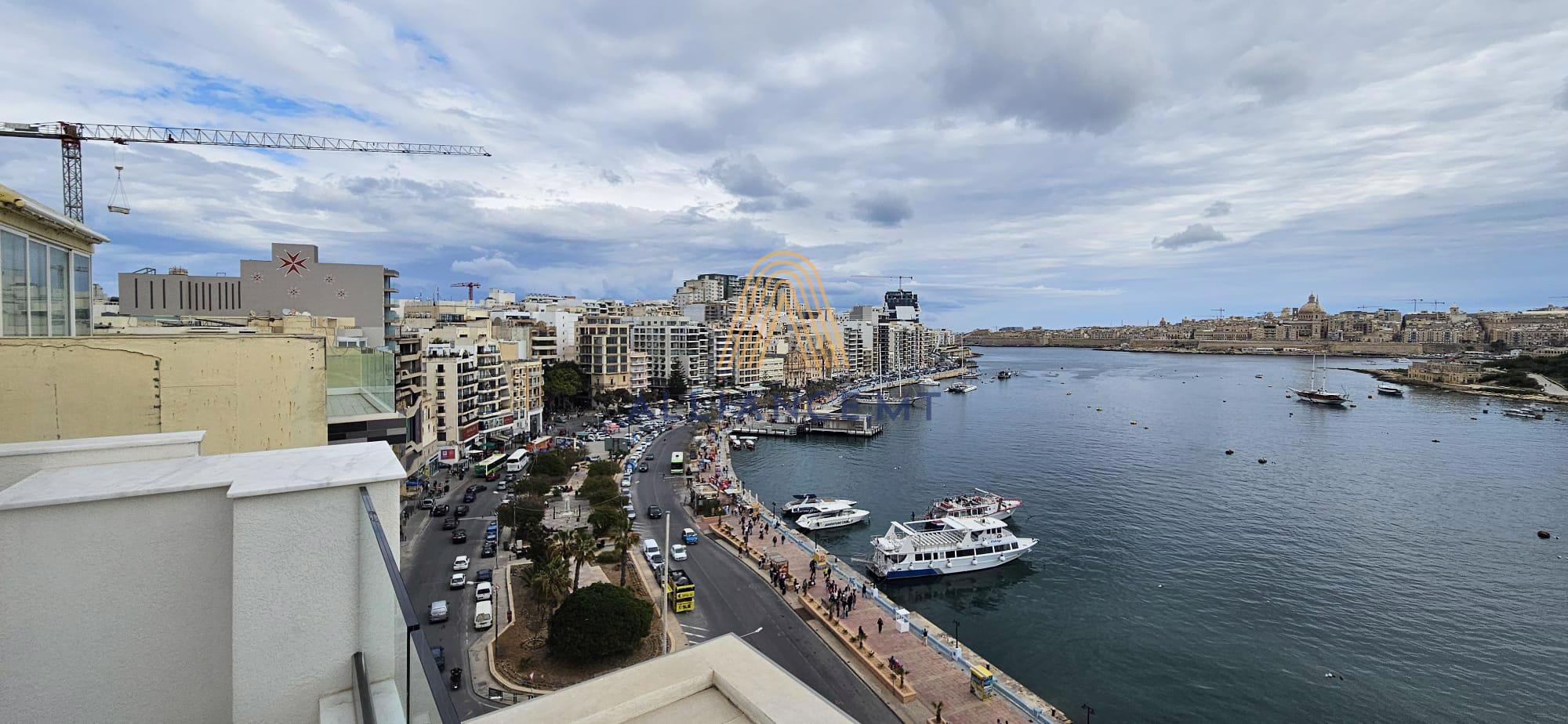 1 Bedroom Penthouse for Rent in Sliema — Sliema, Malta — photo 3