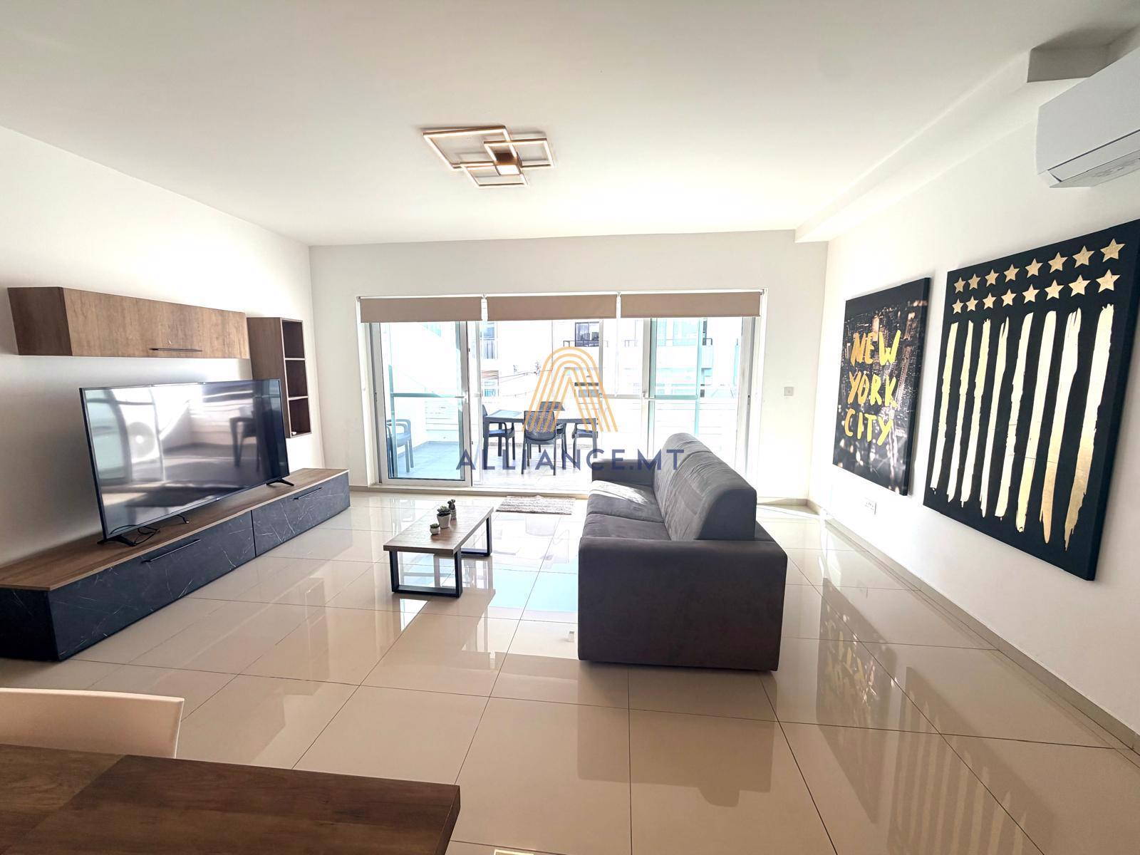 2 Bedroom Apartment for Rent in St Julian's San Giljan
