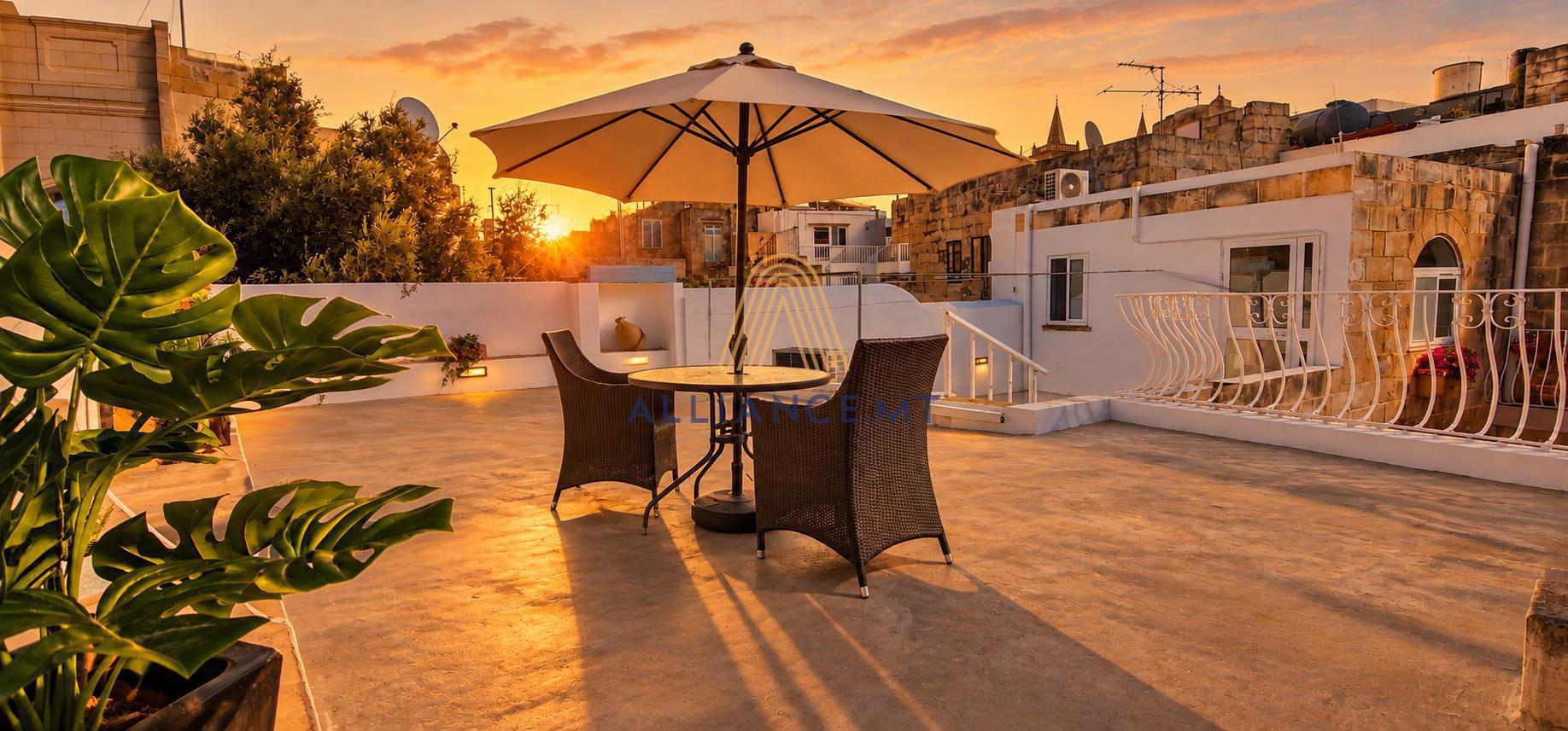 3 Bedroom House Of Character for Rent in Tarxien