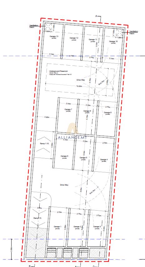 14 SQM Garage (Semi-basement) for Sale in Mosta — Mosta, Malta — photo 2