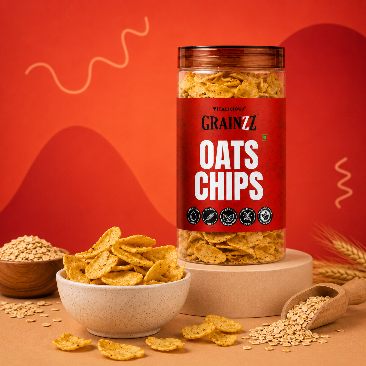Oats Chips (Peri Peri)