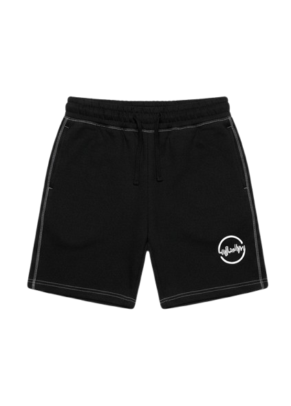 Contrast Shorts — Black