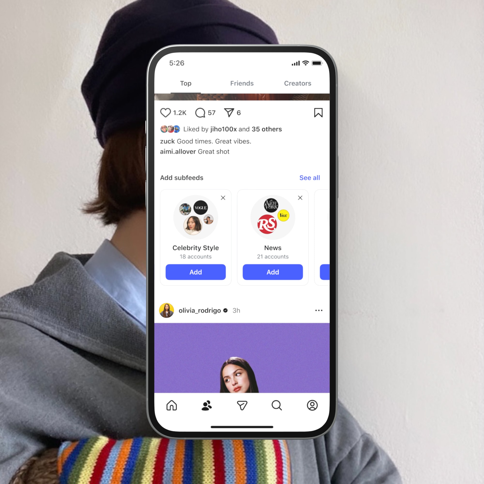 Following page design detail 4