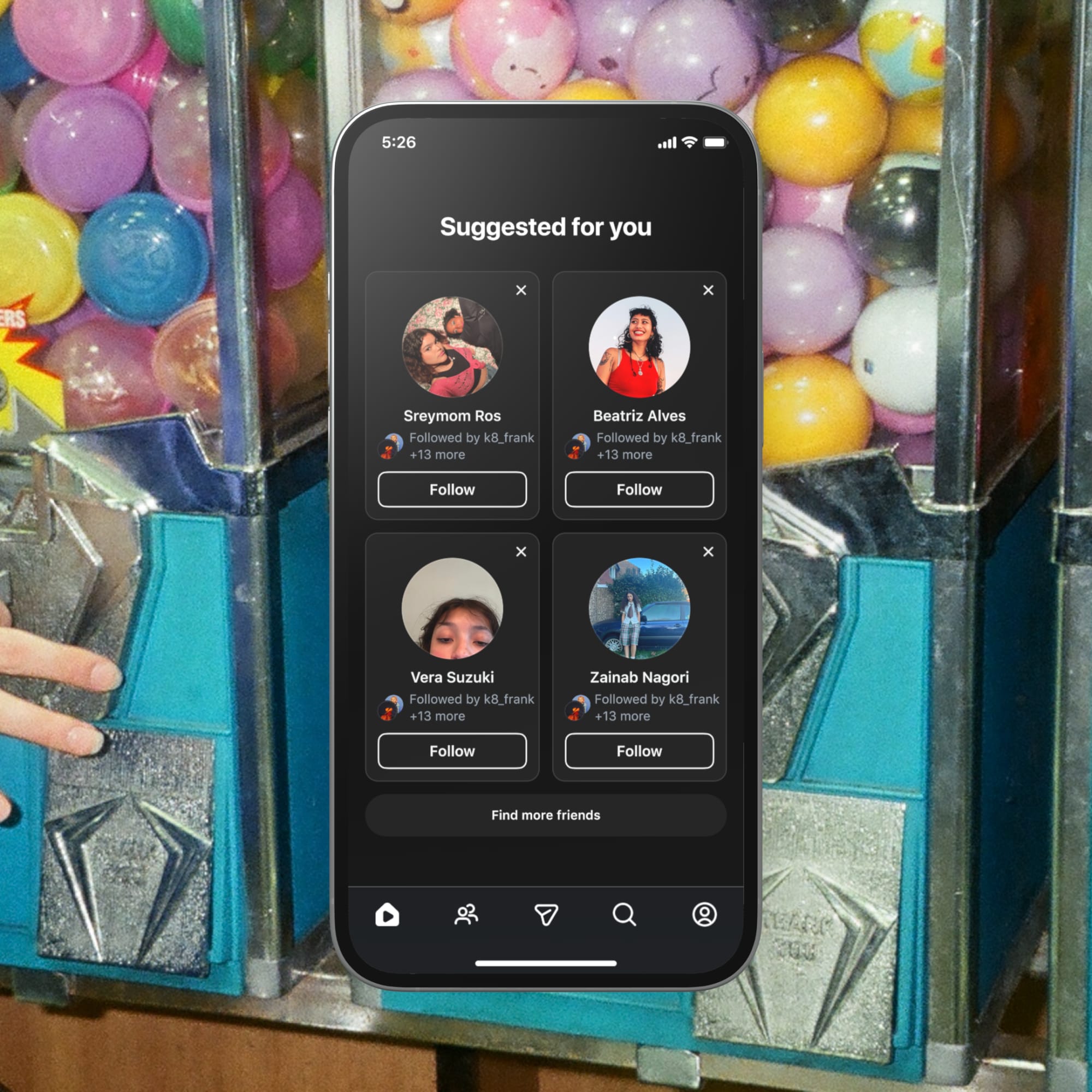 For You page design detail 4