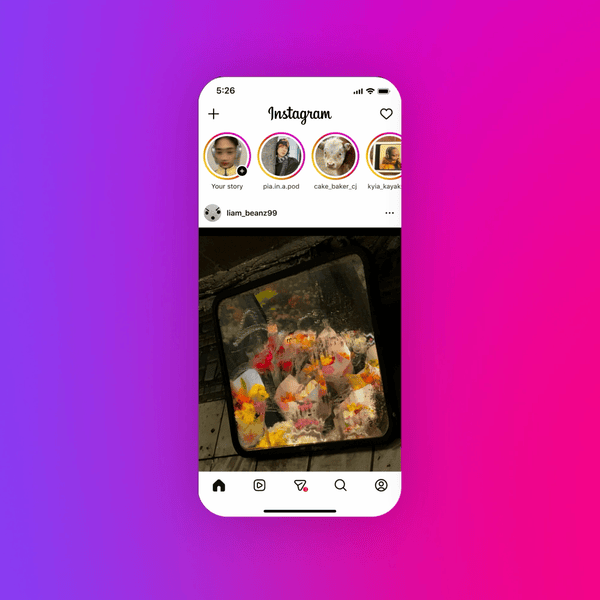 Instagram Nav+IA Rethink