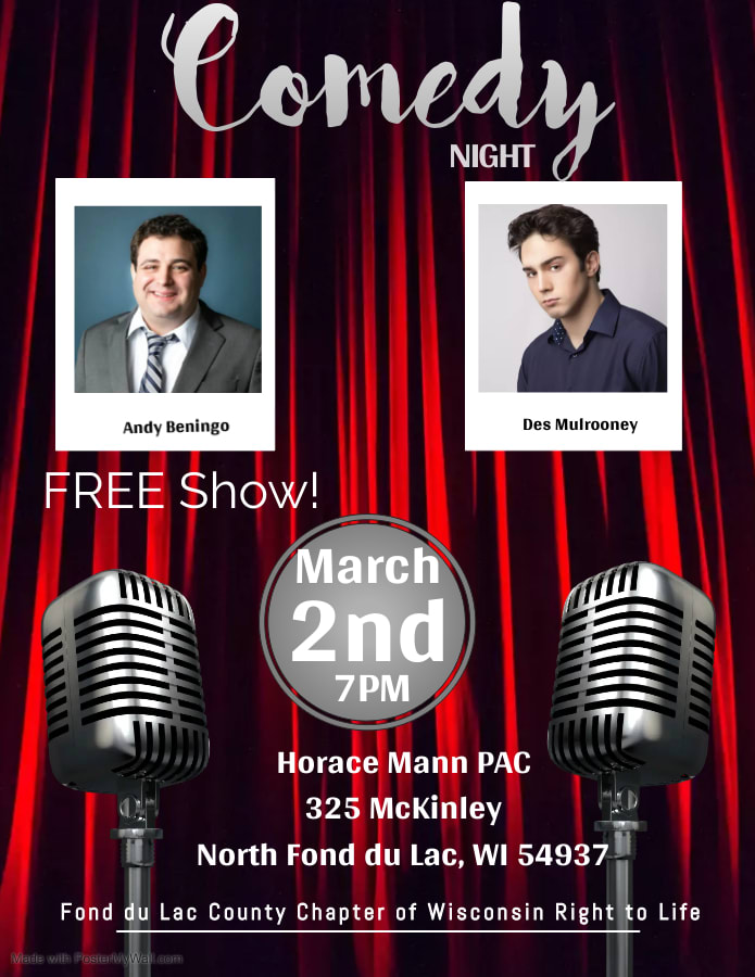 Comedian Andy Beningo