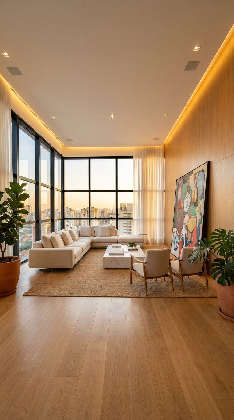 Sala de Estar Vila Olímpia