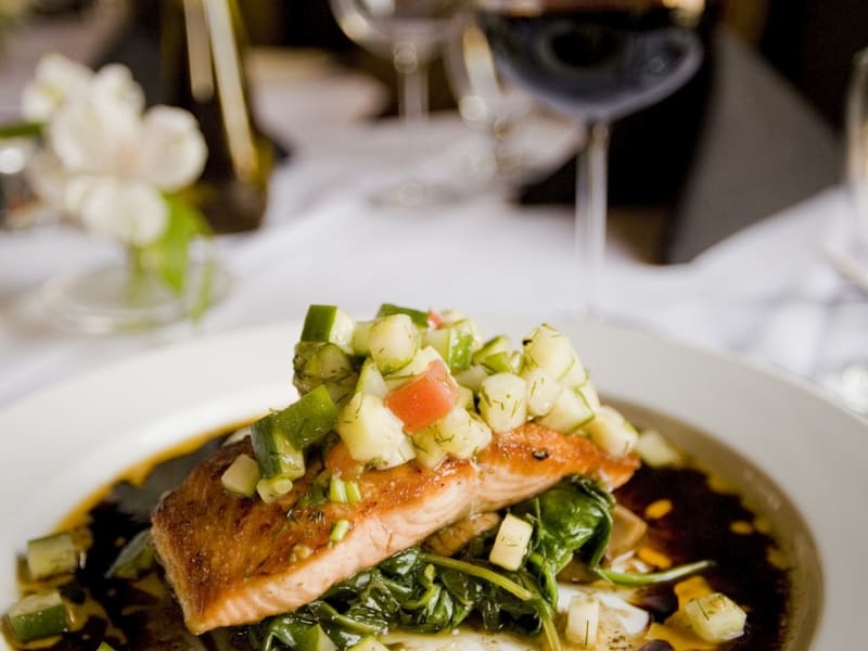 Sheet Pan Salmon and Vegetables